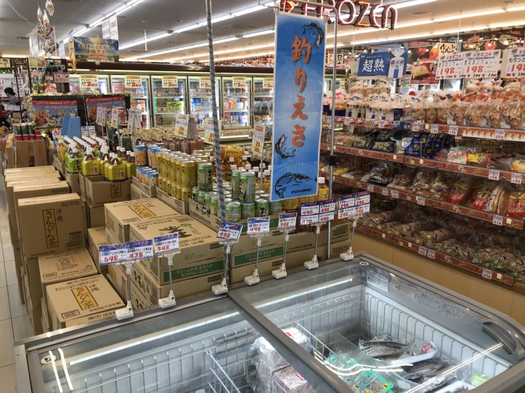 【沖縄市】釣り人必見!釣り餌の買い忘れや買い足したい時、フレッシュプラザユニオンあわせモール店なら24時間買えるようです! - TempImageGm5tkK 1024x767