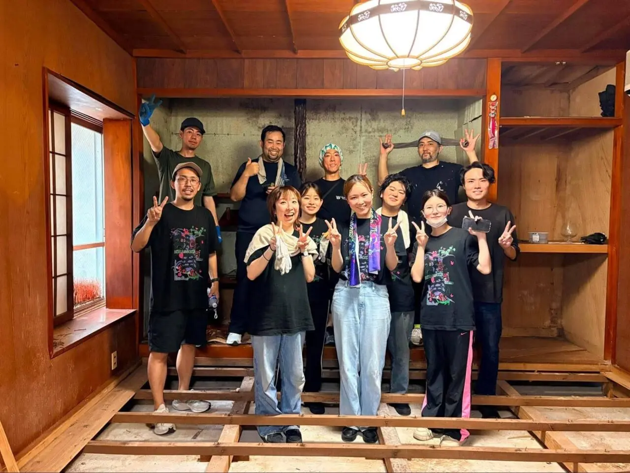 ROCXのリフォームに参加した人たち